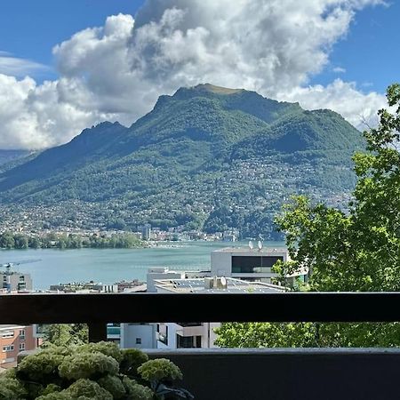 Panorama Suite In Lugano - Pazzallo Paradiso Bagian luar foto