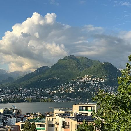 Panorama Suite In Lugano - Pazzallo Paradiso Bagian luar foto