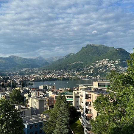 Panorama Suite In Lugano - Pazzallo Paradiso Bagian luar foto