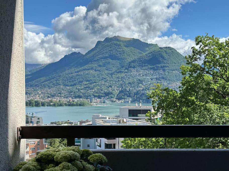 Panorama Suite In Lugano - Pazzallo Paradiso Bagian luar foto