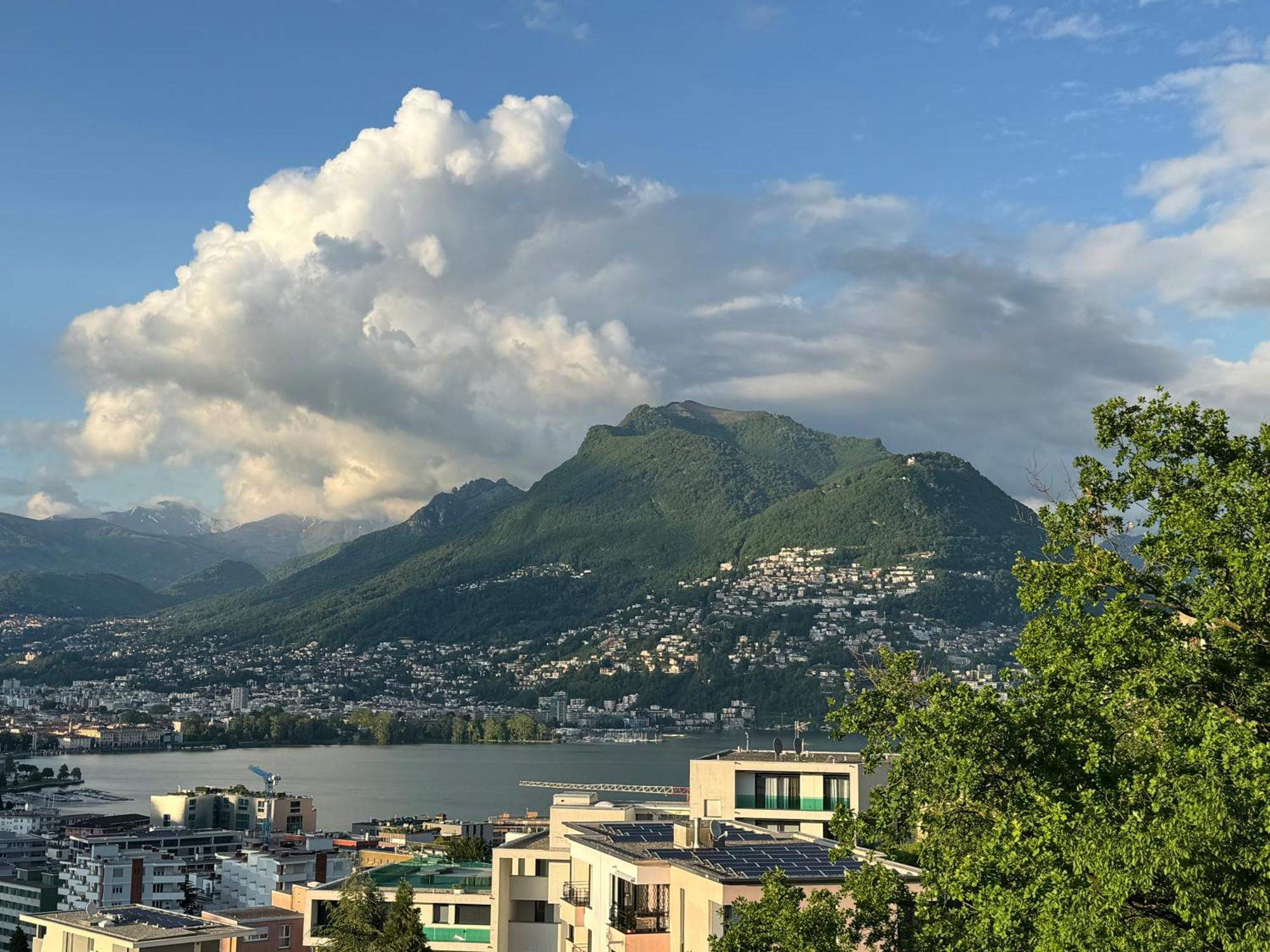 Panorama Suite In Lugano - Pazzallo Paradiso Bagian luar foto