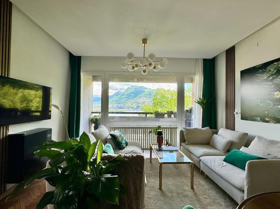 Panorama Suite In Lugano - Pazzallo Paradiso Bagian luar foto