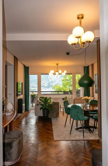 Panorama Suite In Lugano - Pazzallo Paradiso Bagian luar foto