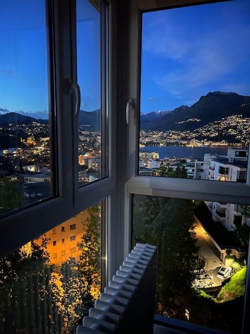 Panorama Suite In Lugano - Pazzallo Paradiso Bagian luar foto