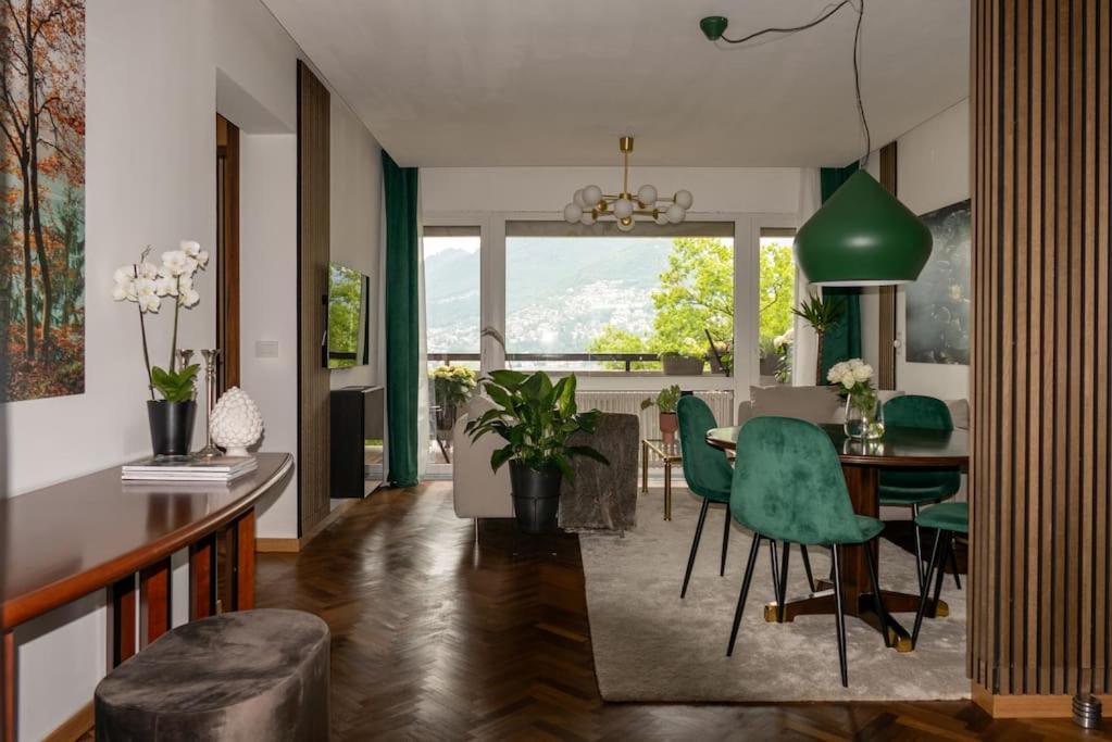 Panorama Suite In Lugano - Pazzallo Paradiso Bagian luar foto